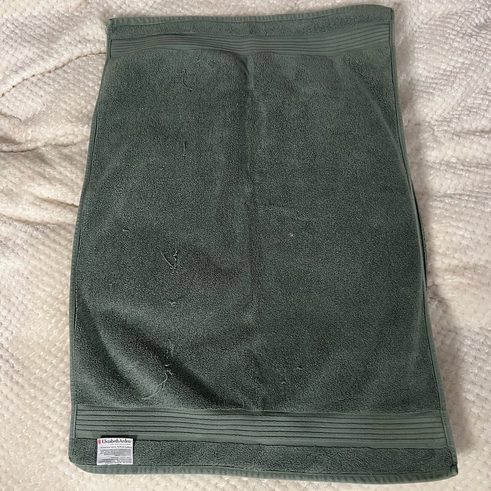 Elizabeth Arden spa collection olive green small hand town